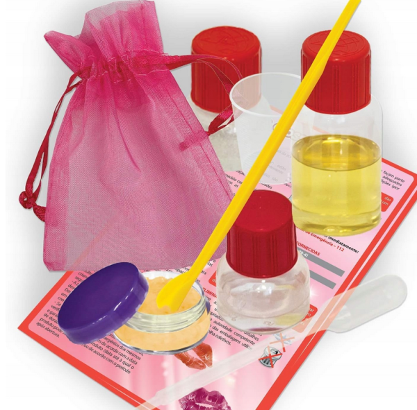 Science4you Starter Kit Lipgloss - Stwórz własne usta, naukowe i edukacyjne - obrazek 2