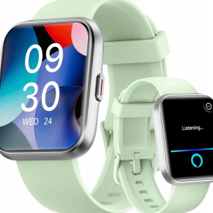 Smartwatch dla kobiet Fitpolo ID208P zielony wbudowana Alexa