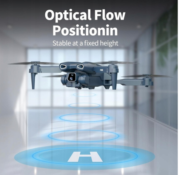 Fakjank F406 dron wifi z kamerą 4K HD dla dzieci - powystawowy - obrazek 2