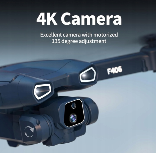 Fakjank F406 dron wifi z kamerą 4K HD dla dzieci - powystawowy - obrazek 3