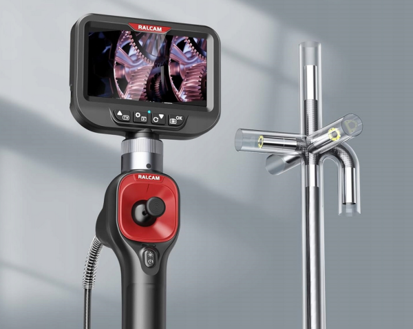 Ralcam Kamera endoskopowa 6,2 mm endoskop F606B 360° 4,3" inspekcyjna nowa - obrazek 2