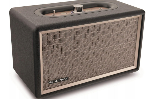 Głośnik Bluetooth – bezprzewodowe styl retro 60 W – czarny 4 godziny