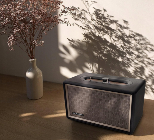 Głośnik Bluetooth – bezprzewodowe styl retro 60 W – czarny 4 godziny - obrazek 2