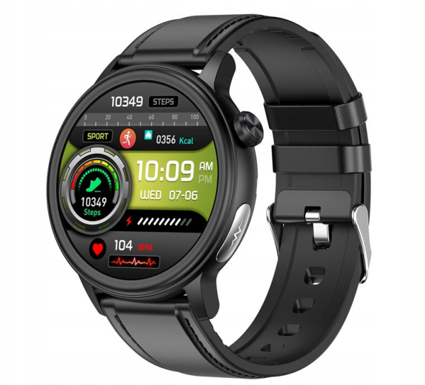 Smart Watch ET470 1.39-calowy ekran HD monitorowanie zdrowia funkcje - obrazek 2