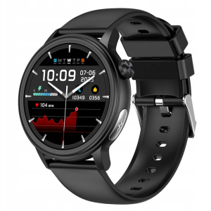 Smart Watch ET470 1.39-calowy ekran HD monitorowanie zdrowia funkcje