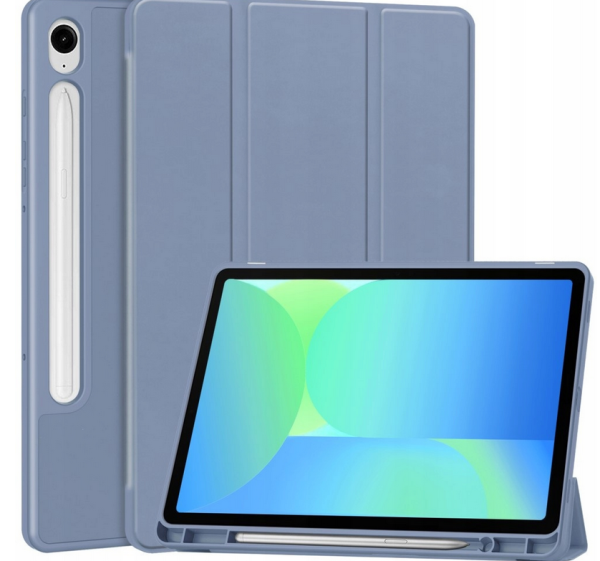 ETUI Z KLAPKĄ DO SAMSUNG GALAXY Tab S10 FE / S9 FE 3-Fold Z MIEJ. NA RYSIK