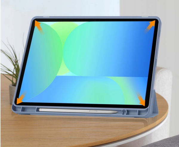 ETUI Z KLAPKĄ DO SAMSUNG GALAXY Tab S10 FE / S9 FE 3-Fold Z MIEJ. NA RYSIK - obrazek 4