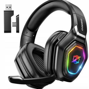 Słuchawki nauszne Ozeino OW810 słuchawki dla graczy, słuchawki rgb