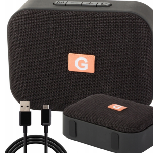 GŁOŚNIK BLUETOOTH MINI BEZPRZEWODOWY RADIO FM USB MP3 PRZENOŚNY BAS MOBILNY czarny