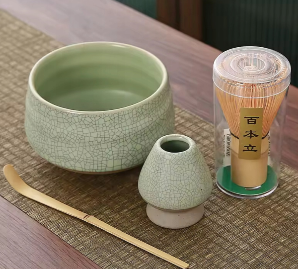 TEANAGOO Zestaw Do Matcha Ceremonialny Zestaw Do Herbaty Matcha