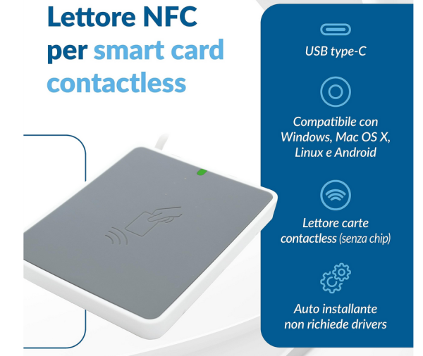 Internavigare uTrust 3700F – Czytnik CIE 3.0 USB-A NFC/RFID do e-Dowodu
