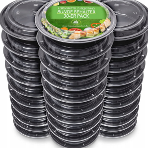 Zestaw pojemników na lunch Prep Naturals 30 sztuk