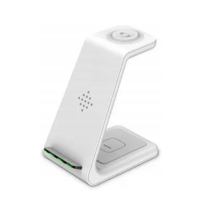 艁adowarka Bezprzewodowa USB-C do Galaxy S25/S24 Ultra/Plus Watch 7/6 BIA艁Y