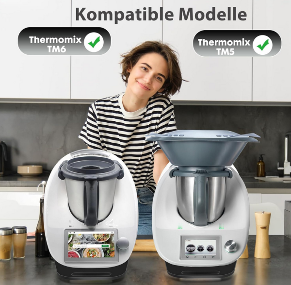 DESKA PODSTAWKA PODKŁADKA POD THERMOMIX TERMOMIX TERMOMIKS TM5 TM6 CZARNA - obrazek 3