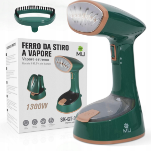 PAROWNICA DO UBRAŃ 1300W SK-GT-3065 120 ML ZIELONA SKŁADANA