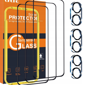 Szkło hartowane QHOHQ do Apple iPhone 16 plus 3 x sztuki 6,7 CALA