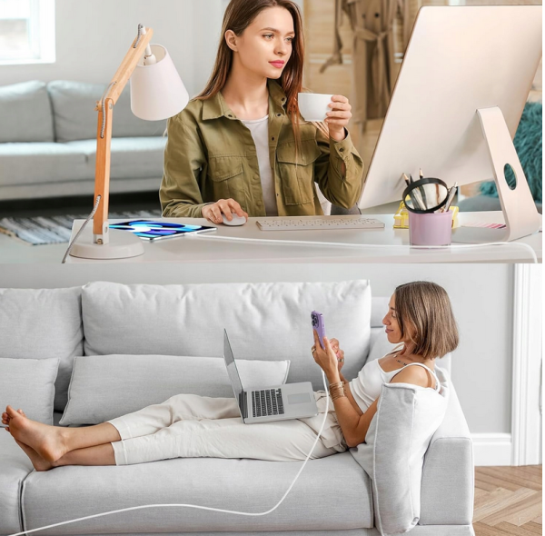 Zestaw kabli USB typ C - Apple Lightning iLikable + 3 ładowarki - obrazek 5