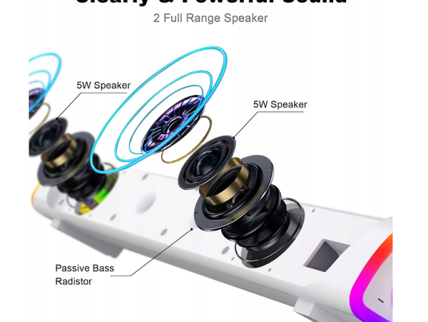 SOULION Głośnik komputerowy soundbar R30 Plus - obrazek 3