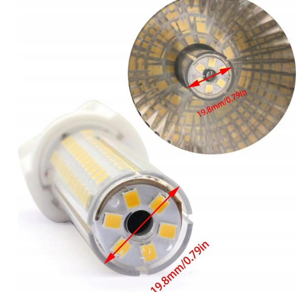 2x Żarówka LED G12 15W, 4000K, 1500 lumenów - obrazek 2