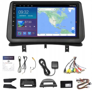 RADIO NAWIGACJA GPS RENAULT CLIO 2005-2014 WIFI BT CARPLAY USB 2GB 64GB