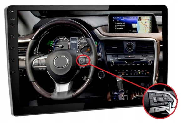 RADIO NAWIGACJA GPS RENAULT CLIO 2005-2014 WIFI BT CARPLAY USB 2GB 64GB - obrazek 4