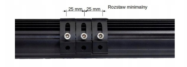 Lampa robocza halogen panel LED COMBO 324 W 57 cm - obrazek 3