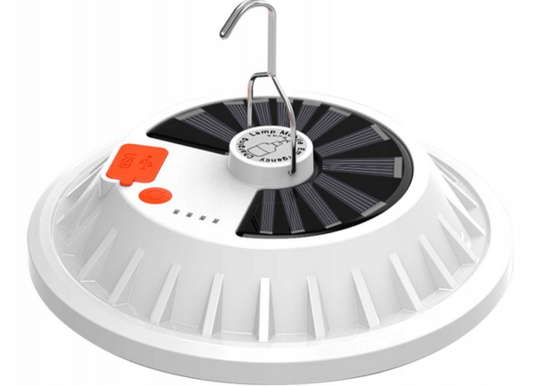Lampa akumulatorowa LED 60 W wodoodporna, wstrząsoodporna, z uchwytem do za