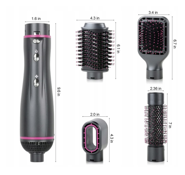 SUSZARKA DO WŁOSÓW 4 w 1 WECHIP 1000W - obrazek 2
