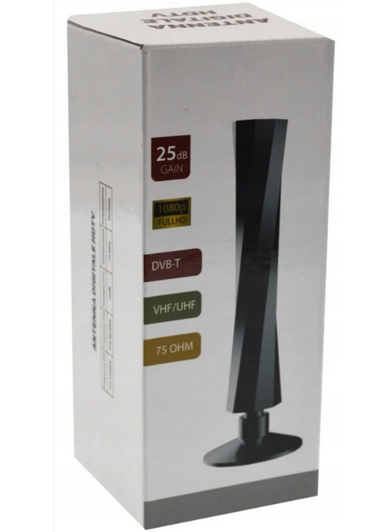 Cyfrowa antena FHD TV 1080p DVB-T zewnetrzna wewnetrzna naziemna - obrazek 2