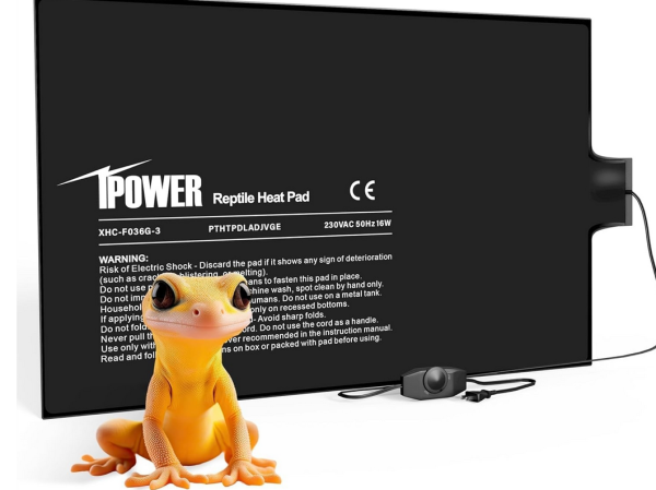 IPower mata grzewcza do terrarium dla gadów z Regulacją Temperatury